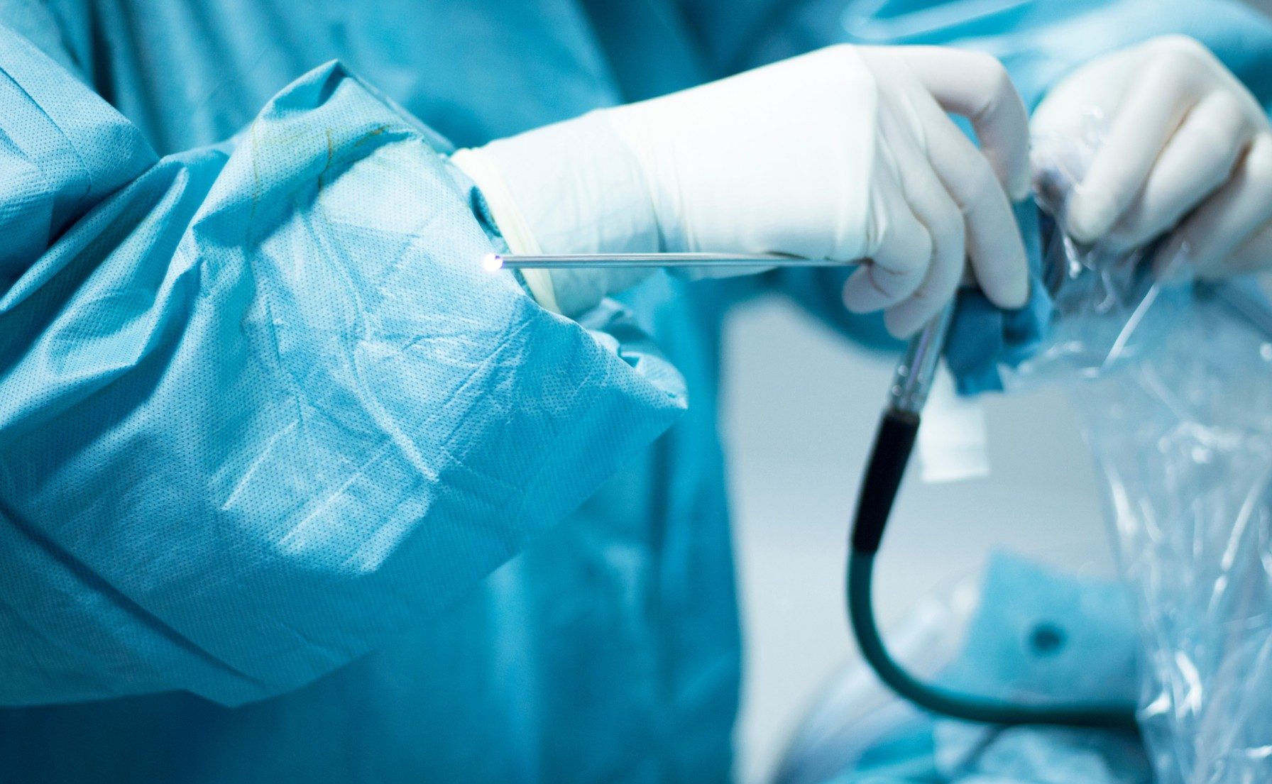 Surgery protective clothing.